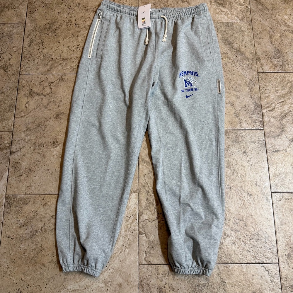 Memphis Tigers Nike Standard Issue Gray Joggers Pants Men’s Size 2XL  Heavy Nwt
